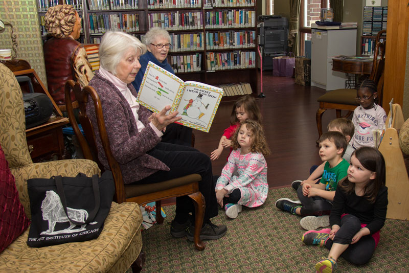 Warm World Story Time with Senior Residents